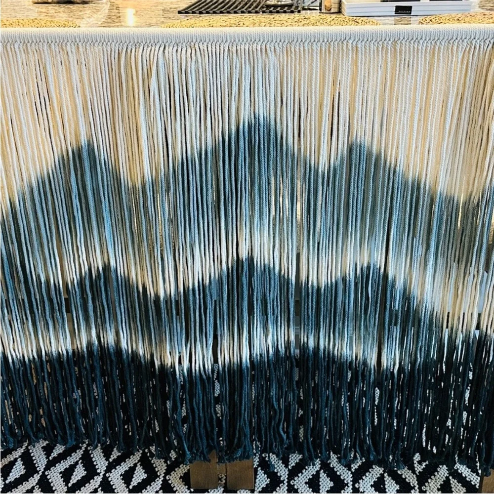 Hanging Denim Color Scheme Tapestry Home Decor Large 57” x 33.5”